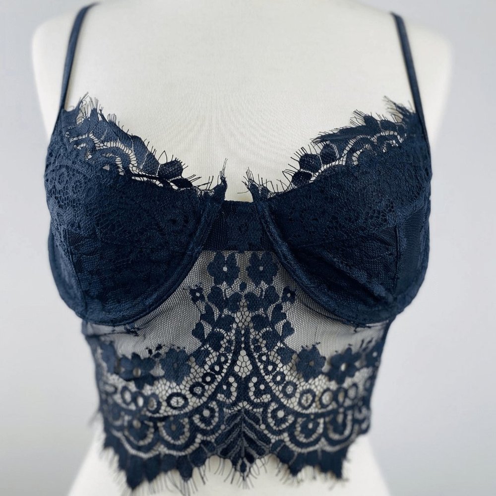 Desire Me Lace Bustier Bralette